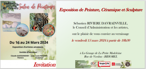 Exposition : Salon de printemps